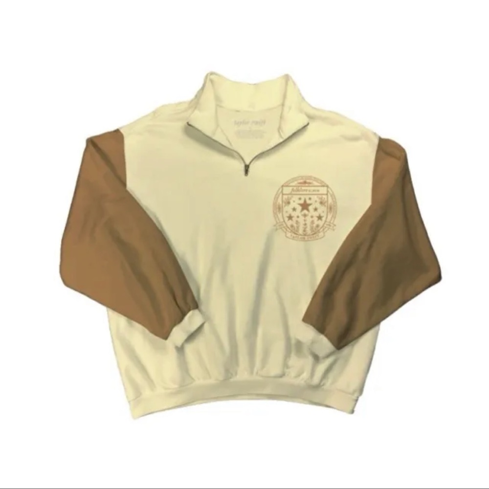 NWT Taylor Swift Holiday Limited Edition Core Half Zip Logo Popover Size Medium